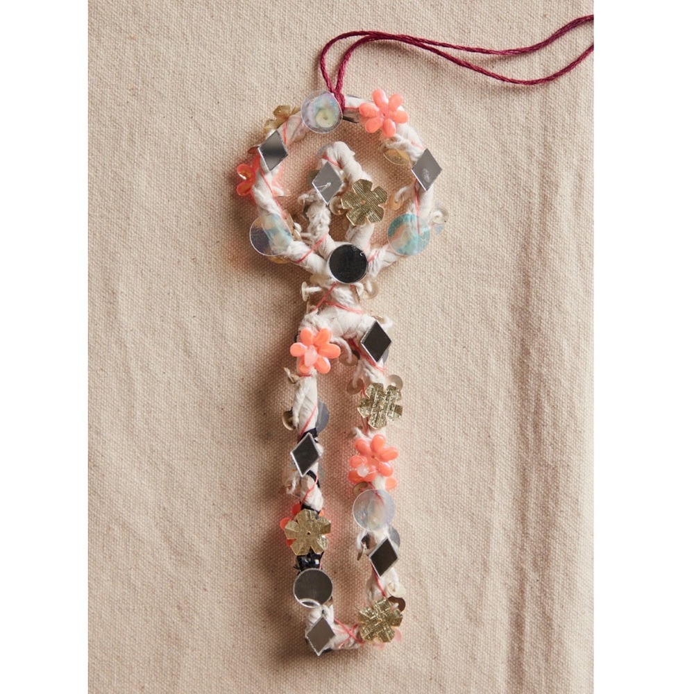FREE PEOPLE➕Sparkle Beaded Ornament NWT